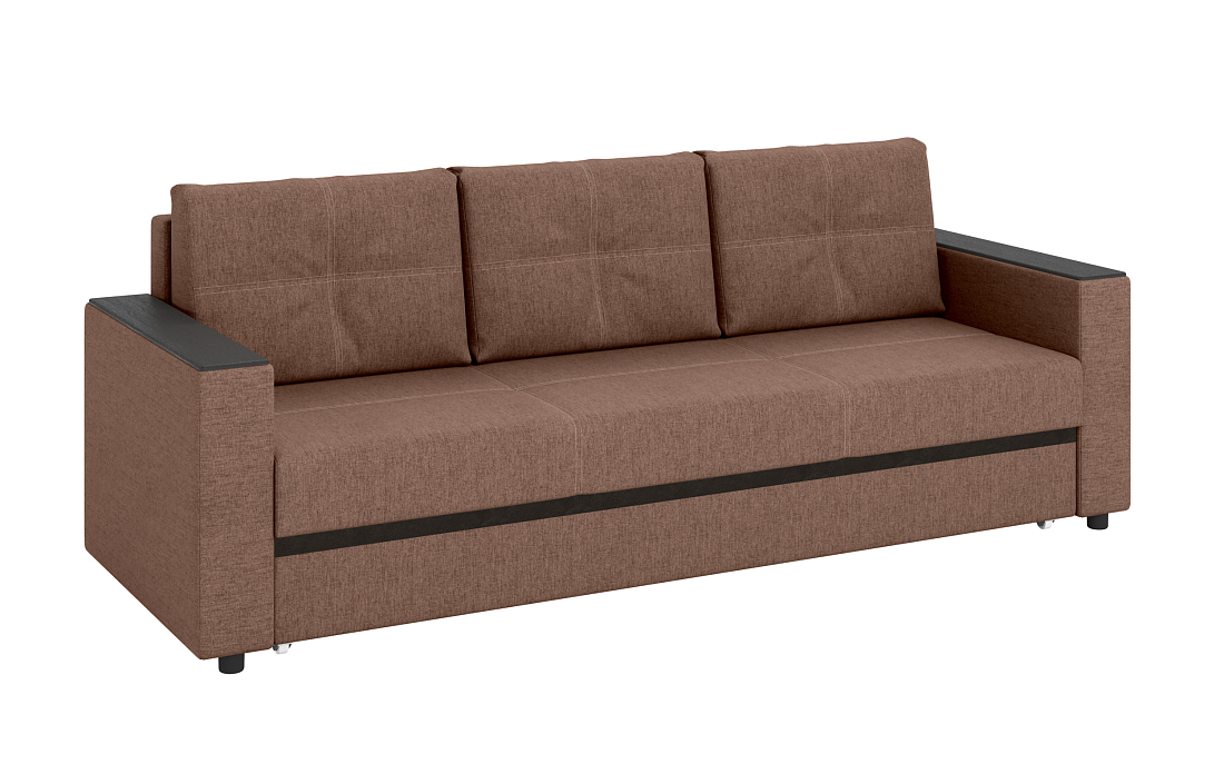 Смарт/ Диван - кровать 3-х мест жаккард крона браун